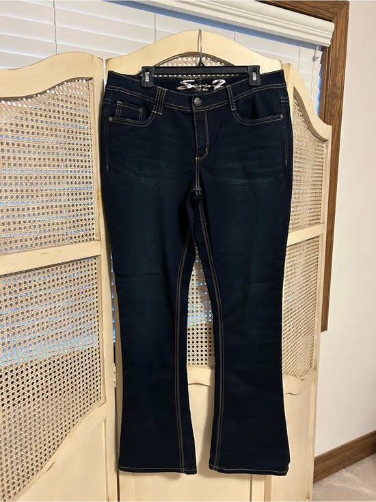 Seven7 Denim - Seven7 Dark Blue Flare Jeans for Women
